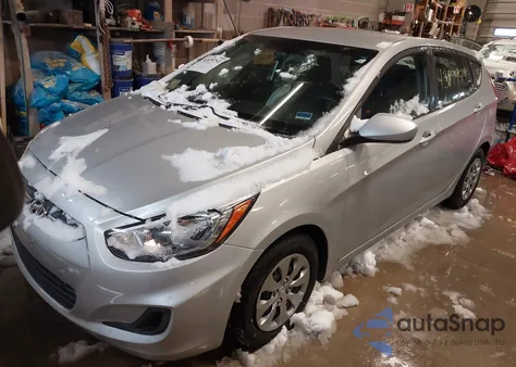 2017 Hyundai Accent Se from USA, damaged, VIN KMHCT5AE0HU317420